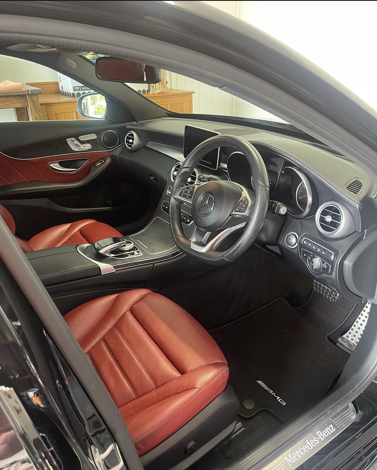 Mercedes Benz interior detailing and protection